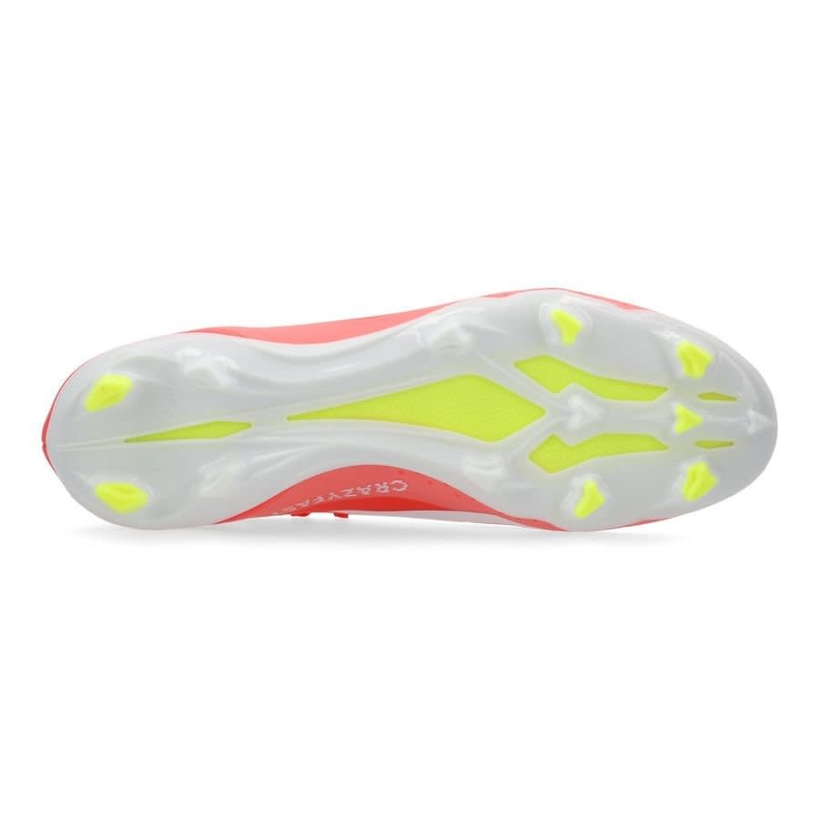 adidas X Crazyfast Citrus Energy League FG - Solar Red/White/Solar Yellow