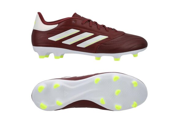 adidas Copa Pure II League FG Citrus Energy Pack- Shadow Red/Cloud White/Solar Yellow