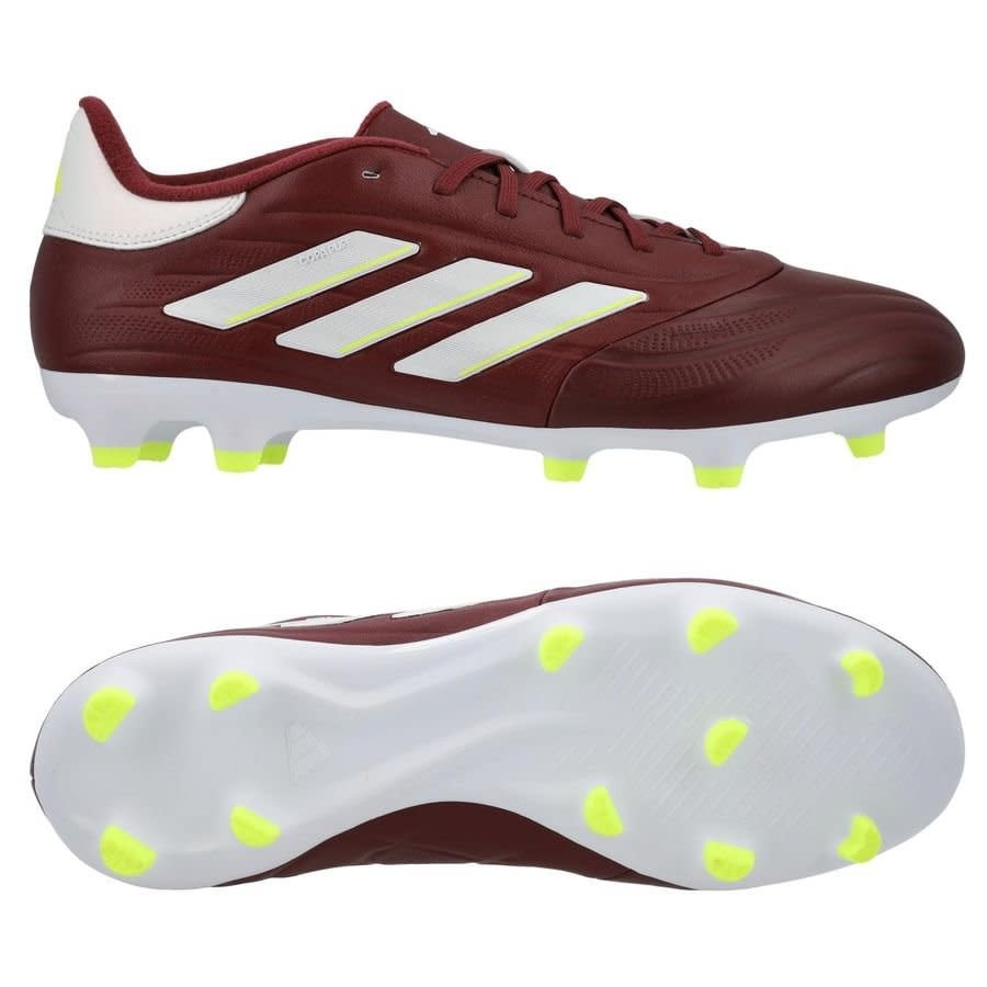 adidas Copa Pure II League FG Citrus Energy Pack- Shadow Red/Cloud White/Solar Yellow