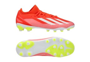 adidasJr X Crazyfast Citrus Energy League FG - Solar Red/White/Solar Yellow