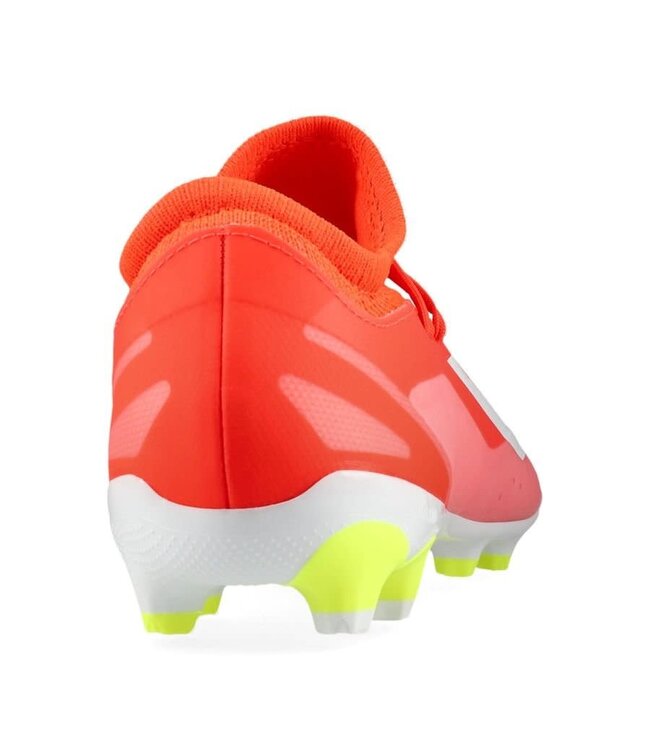adidas adidasJr X Crazyfast Citrus Energy League FG - Solar Red/White/Solar Yellow