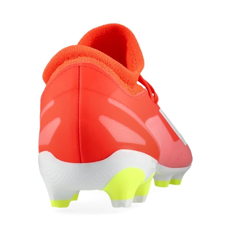 adidasJr X Crazyfast Citrus Energy League FG - Solar Red/White/Solar Yellow