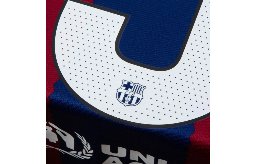 Lewandowski# 9 Barcelona 2023 / 24 Home Nameset - KIDS (YOUTH)