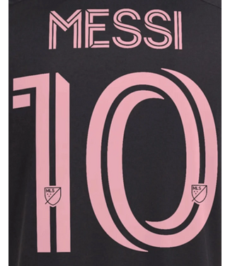 Uni-Sport Messi #10 Inter Miami MLS Away  Nameset - Pink - KIDS
