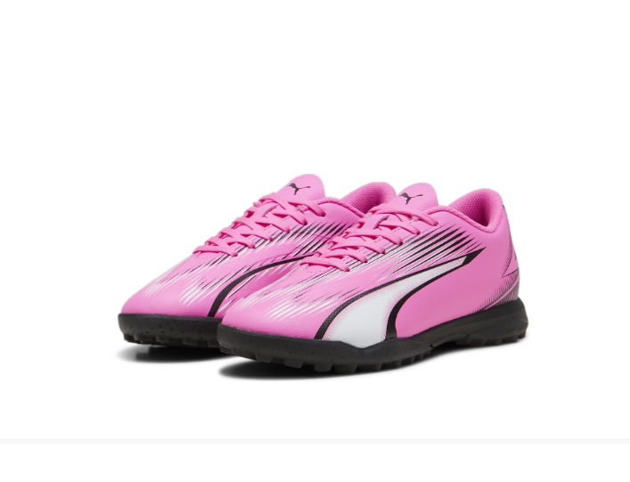 Puma Jr Ultra Play TT Turf - Poison Pink/White/Black