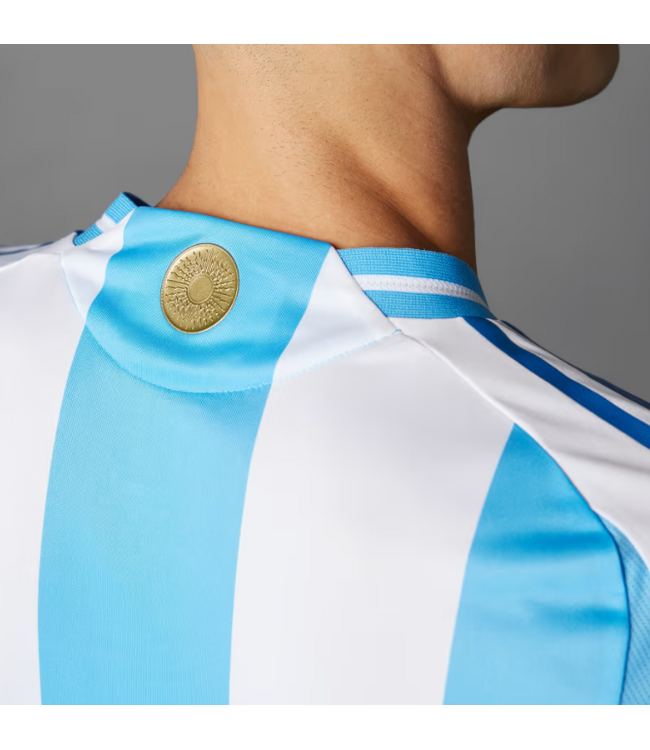 adidas adidas Argentina Copa America 2024 Authentic Home Jersey - White/Blue Burst