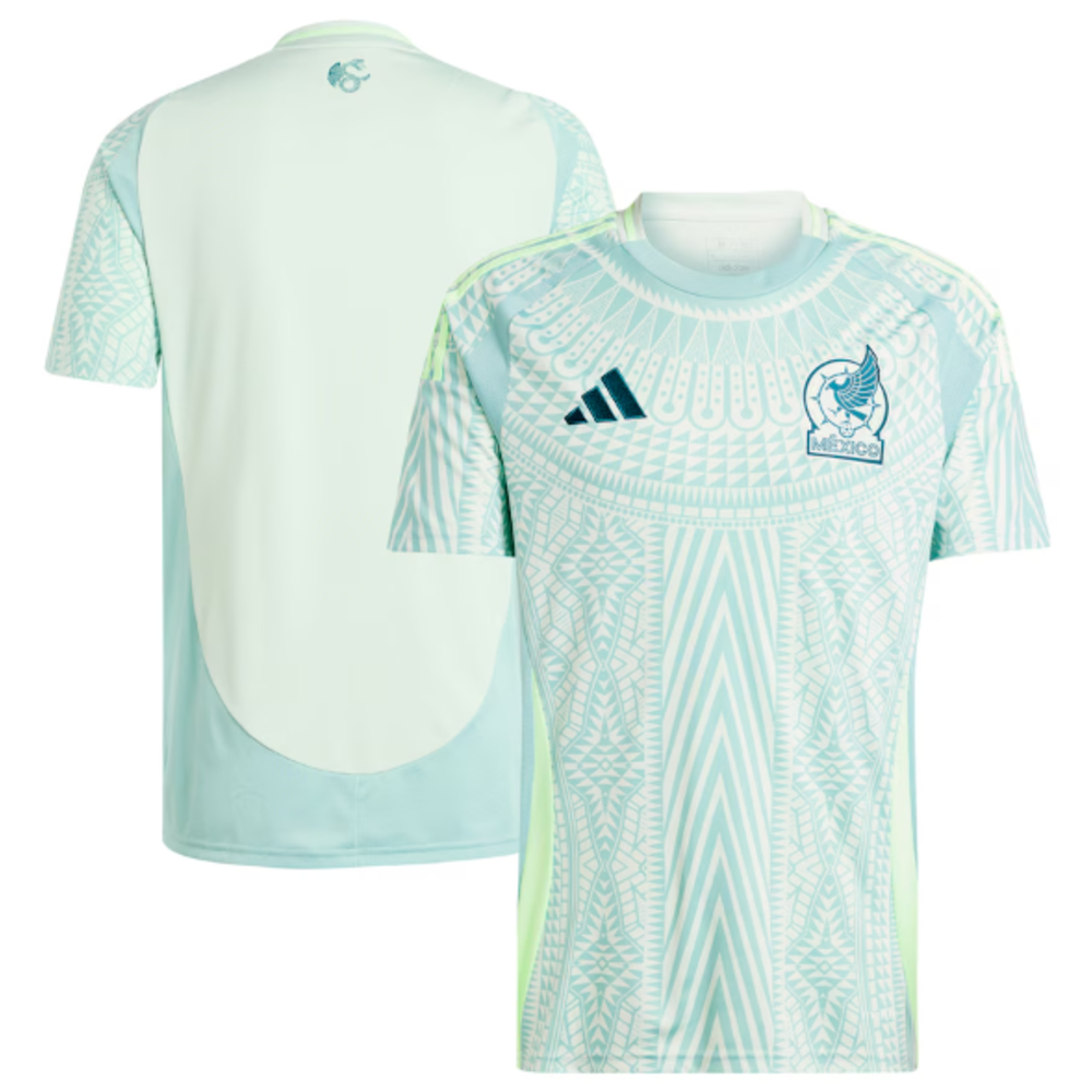 adidas adidas Mexico FMF Copa America 2024 Away Jersey - Linen