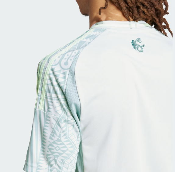 adidas Mexico FMF Copa America 2024 Away Jersey - Linen Green