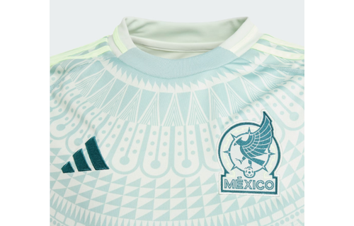 adidas Mexico FMF Copa America 2024 Away Jersey - Linen Green