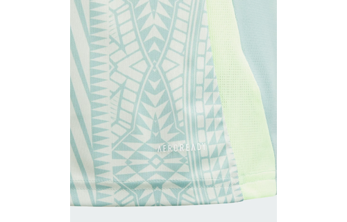 adidas Mexico FMF Copa America 2024 Away Jersey - Linen Green