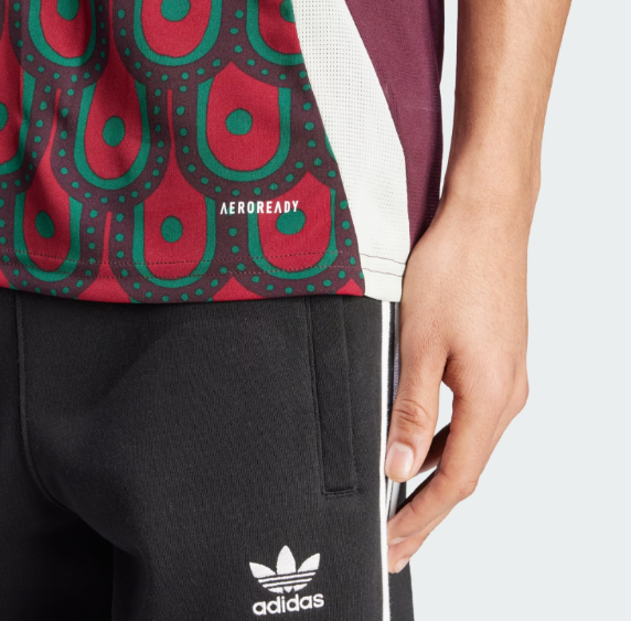 adidas Mexico FMF Copa America 2024 Home Jersey - Burgundy/Multi