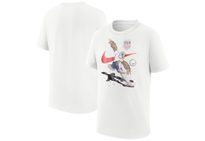 Nike Youth United States USA USWNT 2024 Mascot Shirt - White