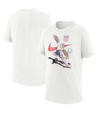 Nike Nike Youth United States USA USWNT 2024 Mascot Shirt - White