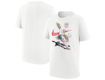 Nike Youth United States USA USWNT 2024 Mascot Shirt - White