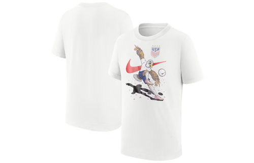 Nike Youth United States USA USWNT 2024 Mascot Shirt - White