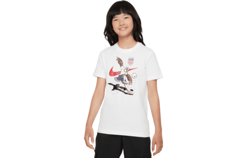 Nike Youth United States USA USWNT 2024 Mascot Shirt - White