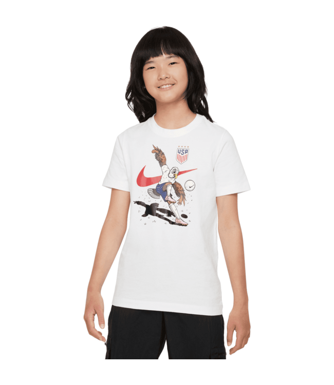 Nike Nike Youth United States USA USWNT 2024 Mascot Shirt - White