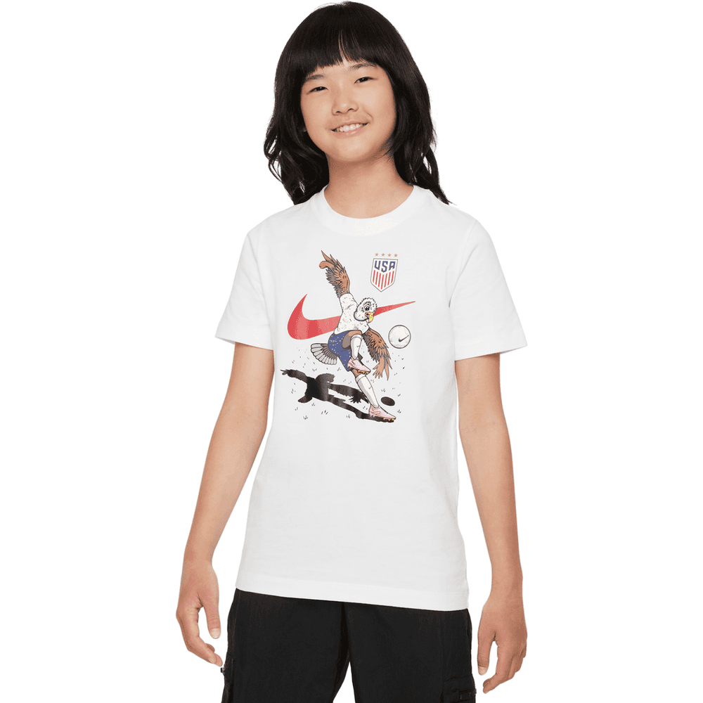 Nike Youth United States USA USWNT 2024 Mascot Shirt - White