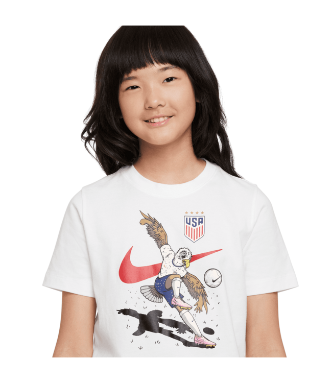 Nike Nike Youth United States USA USWNT 2024 Mascot Shirt - White