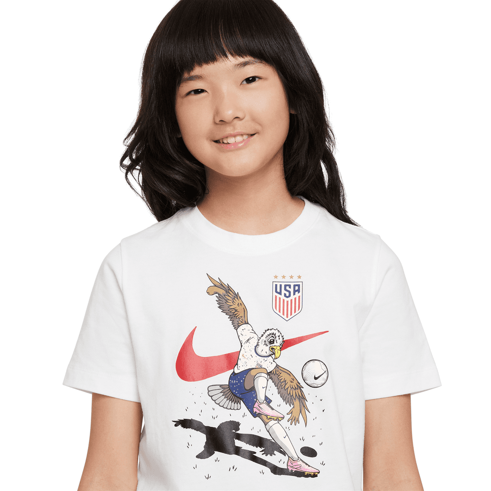 Nike Youth United States USA USWNT 2024 Mascot Shirt - White