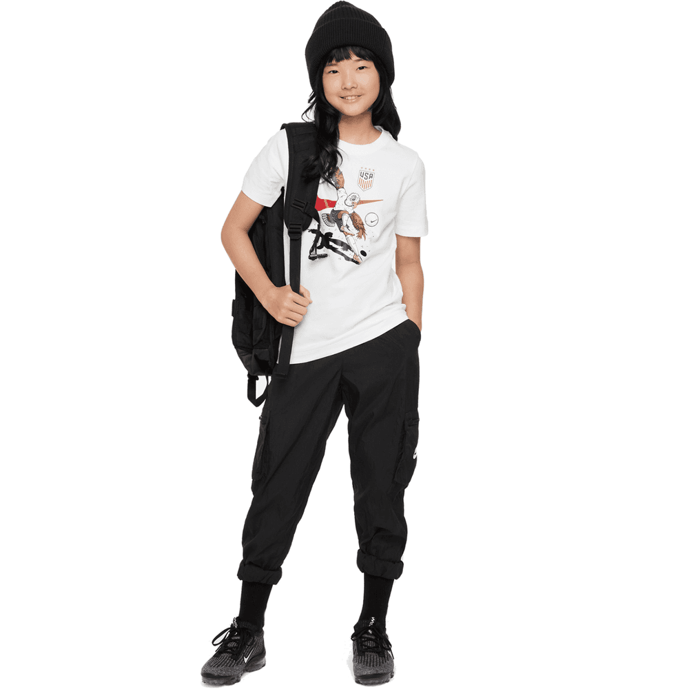 Nike Youth United States USA USWNT 2024 Mascot Shirt - White