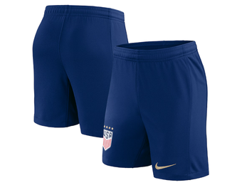 Nike Womens USA United States USWNT 2023-24 Home Shorts - Loyal Blue