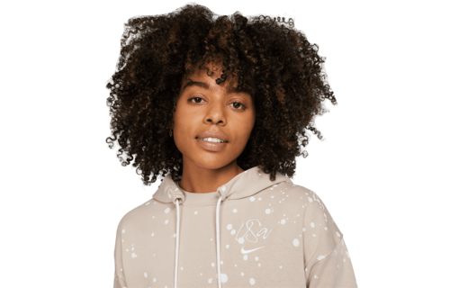 Nike USA United States Womens USWNT 2024 Standard Issue Pullover Hoodie- Fossil