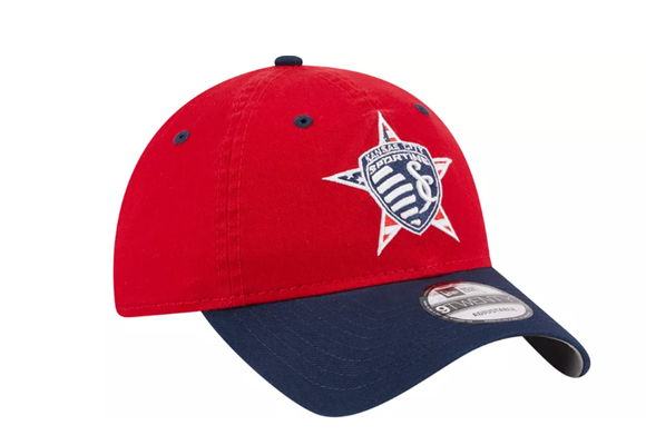 New Era Sporting Kansas City 9Twenty Americana Adjustable Snapback Hat