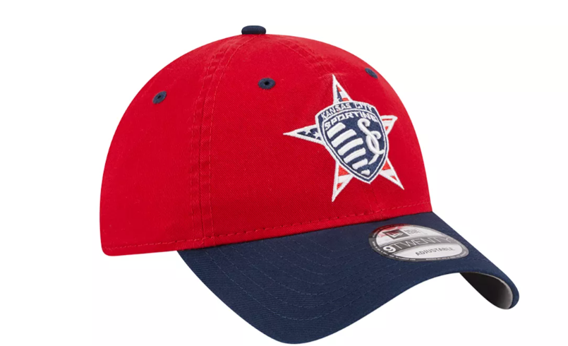 New Era Sporting Kansas City 9Twenty Americana Adjustable Snapback Hat