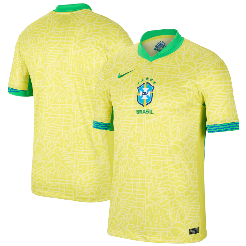 Nike Nike Brazil Copa America 2024 - 25 Home Jersey - Dynamic