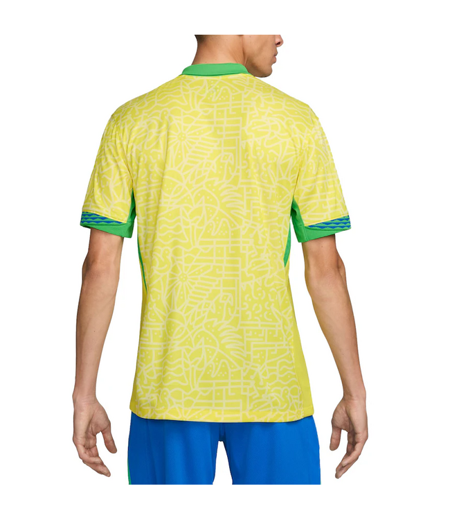 Nike Nike Brazil Copa America 2024 - 25 Home Jersey - Dynamic Yellow/Lemon Chiffon/Green Spark