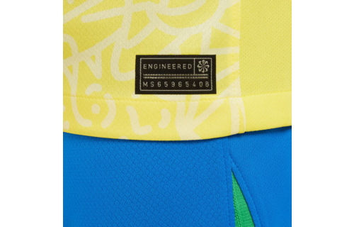 Nike Brazil Copa America 2024 - 25 Home Jersey - Dynamic Yellow/Lemon Chiffon/Green Spark