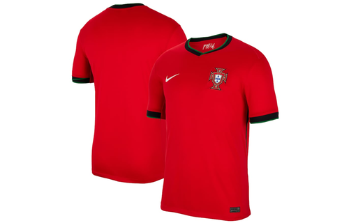 Nike Portugal Euro 2024 Home Jersey - University Red/Pine Green/Pitch Blue/Sail