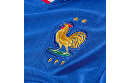 Nike France Euro 2024 Home Jersey - Bright Blue/University Red/White