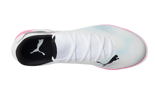 Puma Future 7 Play TT Turf- White/Black/Poison Pink