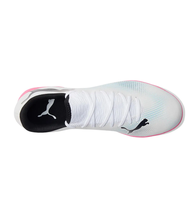 Puma Puma Future 7 Play TT Turf- White/Black/Poison Pink