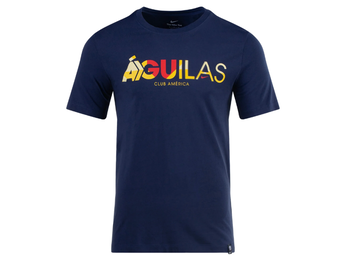 Nike Club America 2023-24 Mercurial Tee Shirt - Midnight Navy