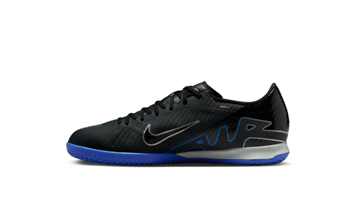 Nike Zoom Mercurial Vapor 15 Academy IC Indoor Shoes - Black/Chrome/Hyper Royal