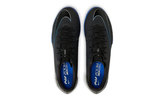 Nike Zoom Mercurial Vapor 15 Academy IC Indoor Shoes - Black/Chrome/Hyper Royal
