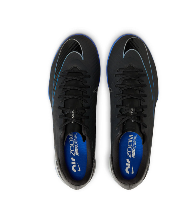 Nike Nike Zoom Mercurial Vapor 15 Academy IC Indoor Shoes - Black/Chrome/Hyper Royal