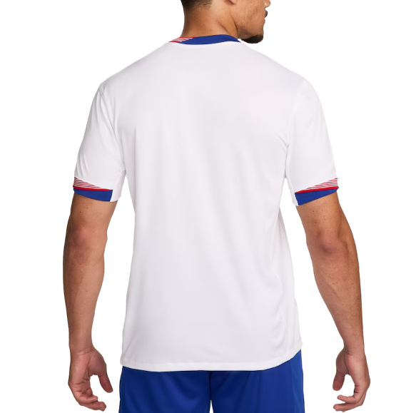 Nike USA United States Copa America 2024 Home Jersey -White/Loyal Blue/Red