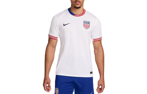 Nike USA United States Copa America 2024 Home Jersey -White/Loyal Blue/Red
