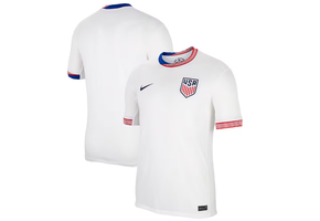 Nike USA United States Copa America 2024 Home Jersey -White/Loyal Blue/Red