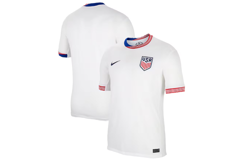 Nike USA United States Copa America 2024 Home Jersey -White/Loyal Blue/Red