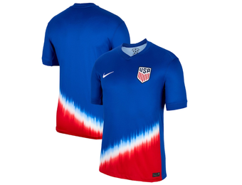Nike USA United States Copa America 2024 Away Jersey -Old Royal/Red/White/Loyal Blue/Red