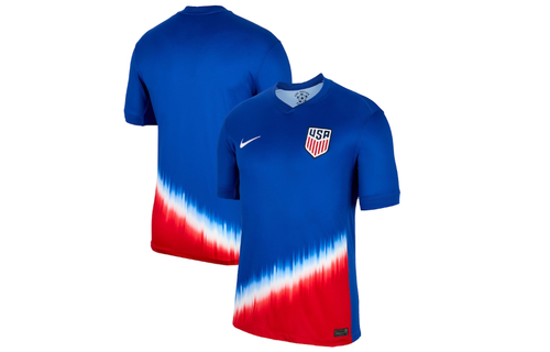 Nike USA United States Copa America 2024 Away Jersey -Old Royal/Red/White/Loyal Blue/Red