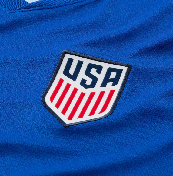 Nike USA United States Copa America 2024 Away Jersey -Old Royal/Red/White/Loyal Blue/Red