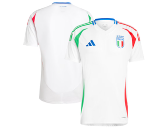 adidas Italy Euro 2024 Away Jersey - White