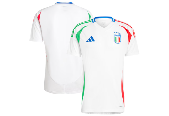 adidas Italy Euro 2024 Away Jersey - White