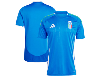 adidas Italy Euro 2024 Home Jersey - Blue